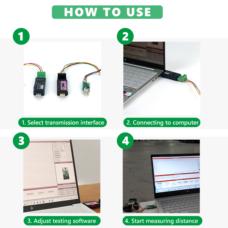 Industrial Use Of Laser - Sensore Laser di Distanza ad Alta