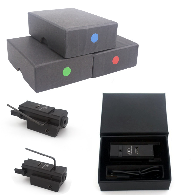 Industrial Laser Pointer - Collimatore laser tattico con ricarica USB