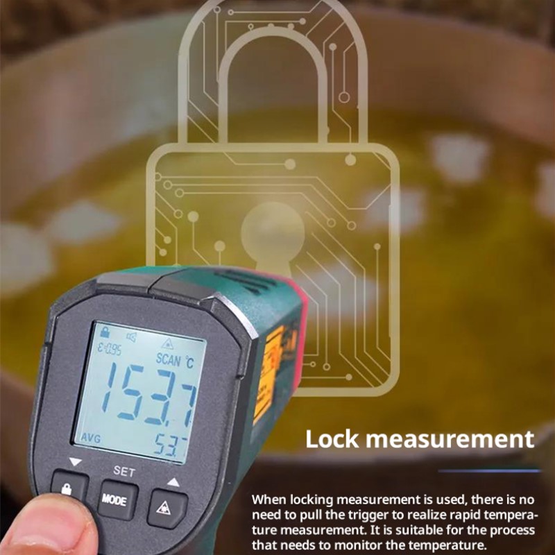 Industrial Laser Temperature - UNI-T UT306S UT306C Termometro digitale Laser