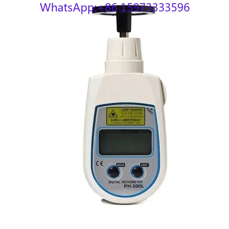 Industrial Laser Tachometer - Tachimetro Fotoelettrico Digitale PH-200LC PH-200L, Tachimetro