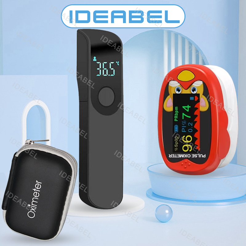 Industrial Laser Temperature - USB Pulsossimetro Dito Medico Termometro Fronte