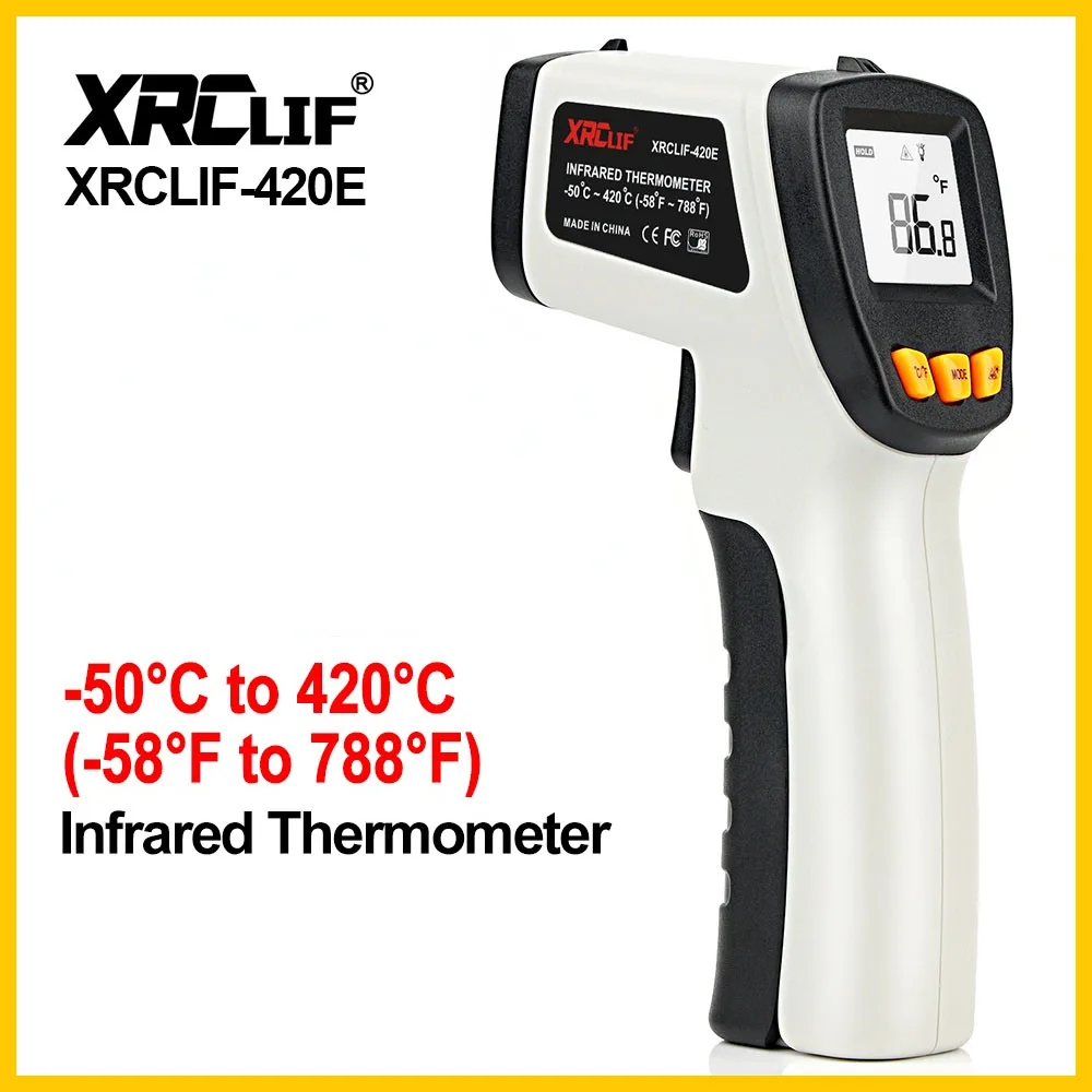 Industrial Laser Temperature - XRCLIF Termometro a infrarossi Pirometro senza