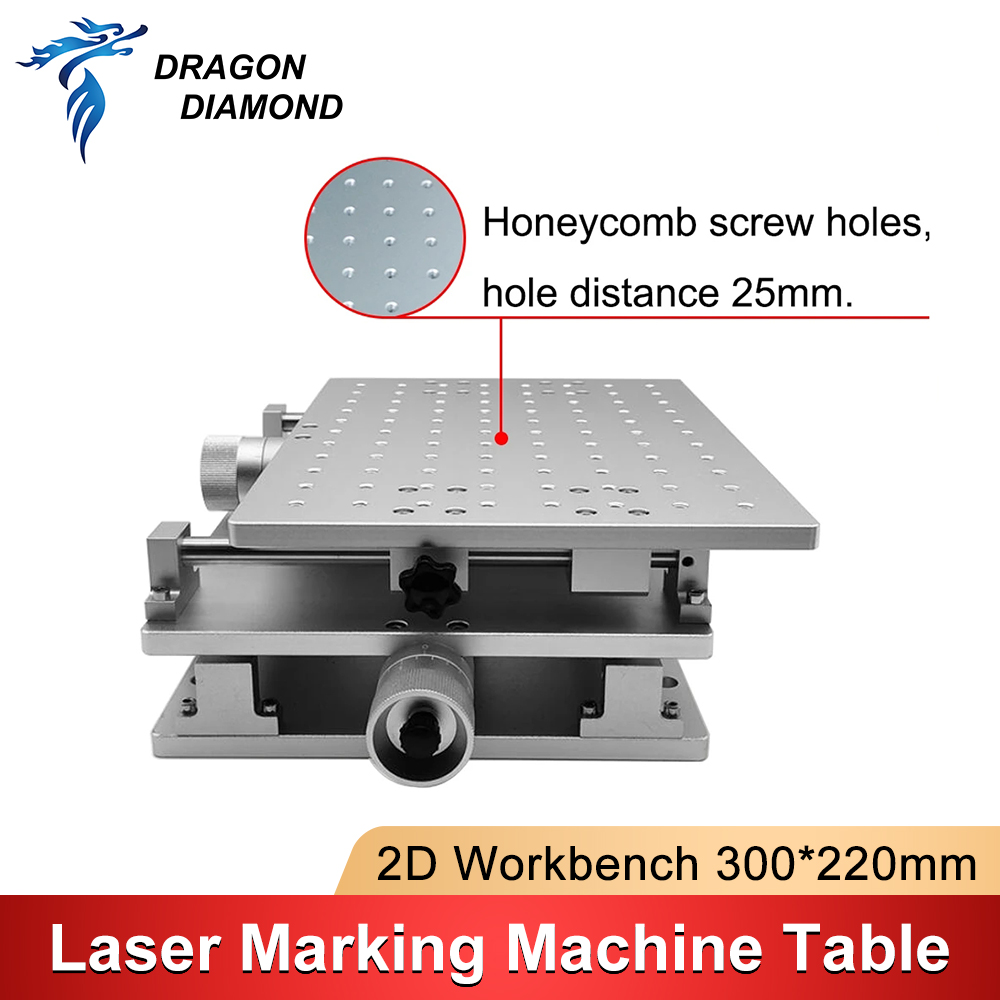 Co2 Laser Engraving Machine - Tavolo di Lavoro 2D 300*220mm con