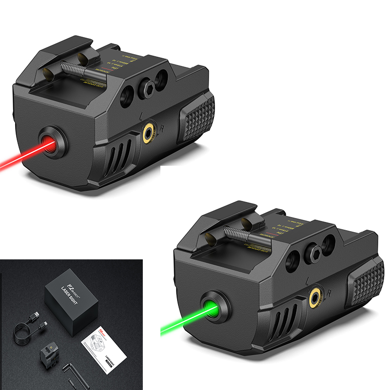Industrial Laser Pointer - Mirino Laser Compatto EZshoot Verde/Rosso Ricaricabile