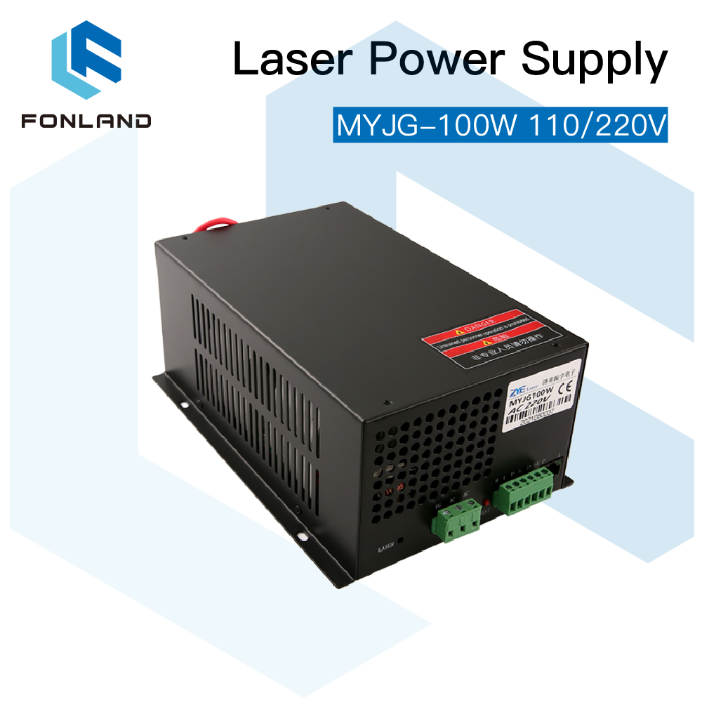 Laser Tube Replacement - Alimentatore laser CO2 Fonland 100W di