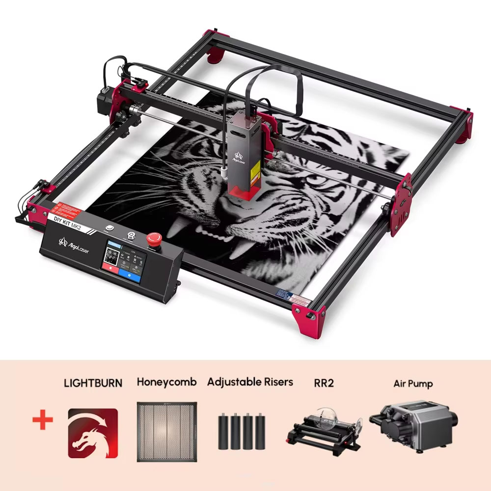 Industrial Laser Table - Algolaser DIY KIT MK2 40*43cm Macchina