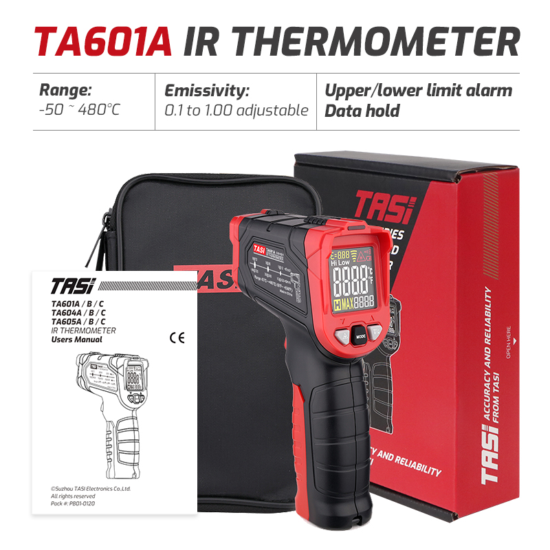 Termometro a Infrarossi TA601A - Industrial Laser Temperature recensione e prezzo