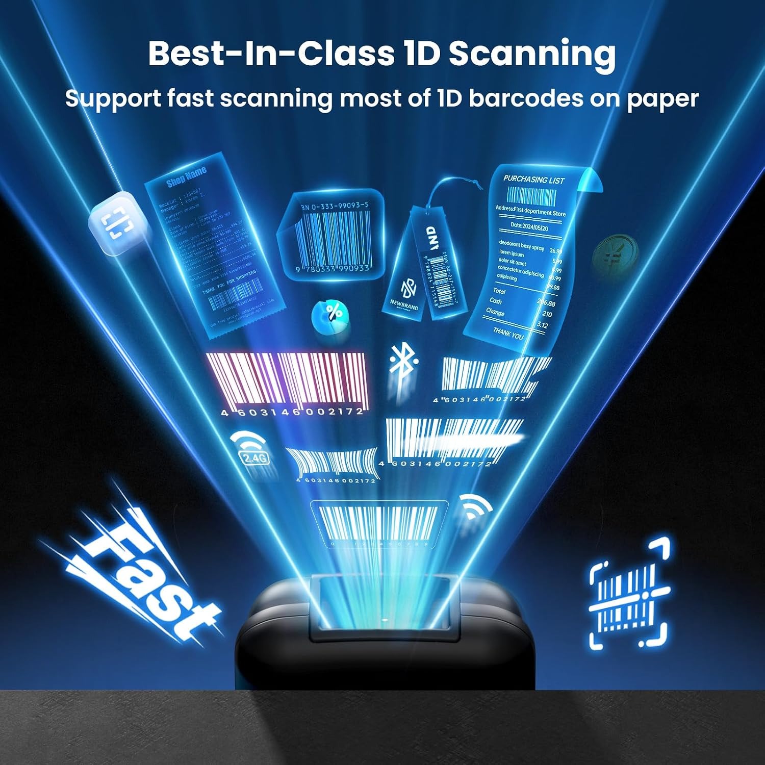 EYOYO Mini Scanner di Codici a - Industrial Laser Beam recensione e prezzo
