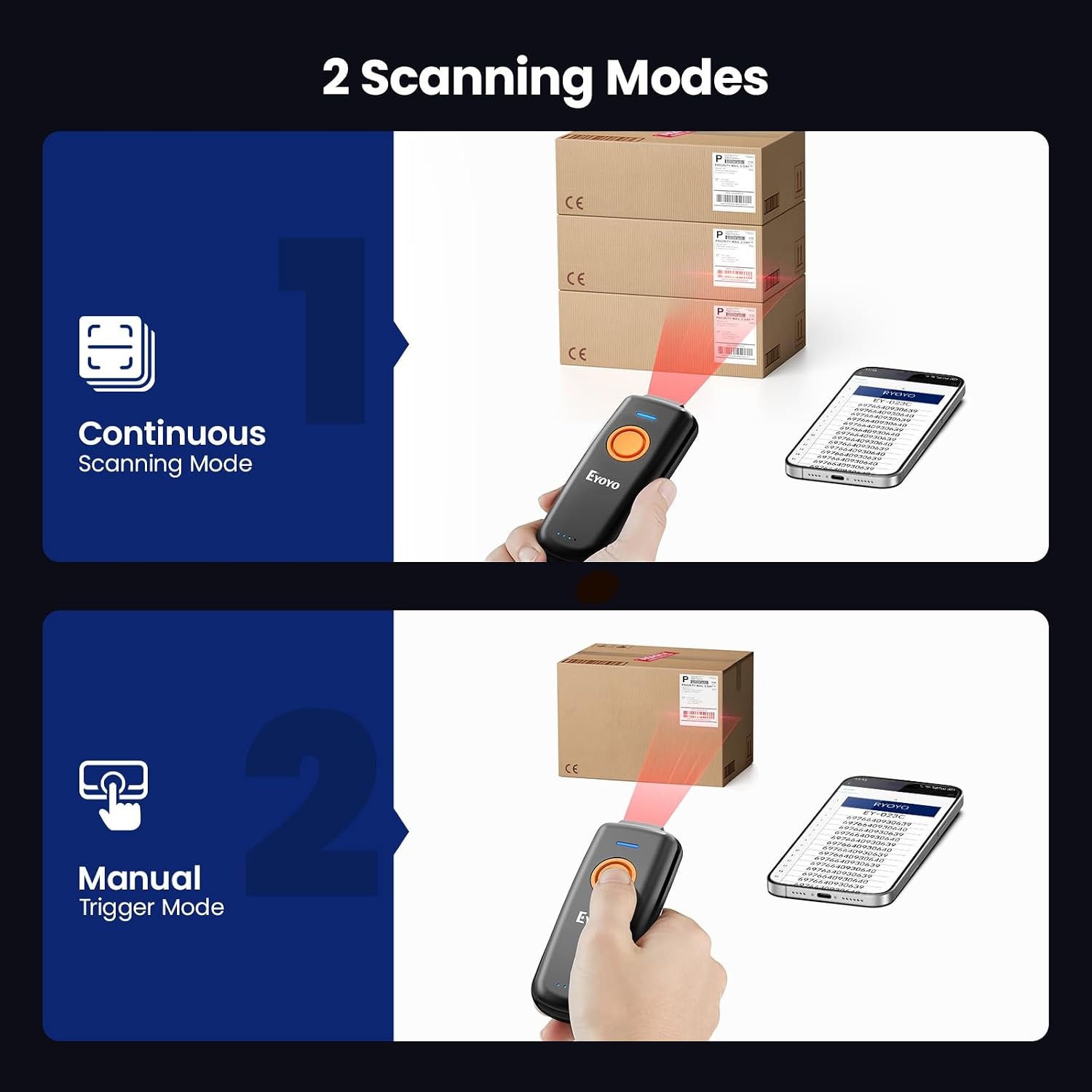 EYOYO Mini Scanner di Codici a - Industrial Laser Beam recensione e prezzo