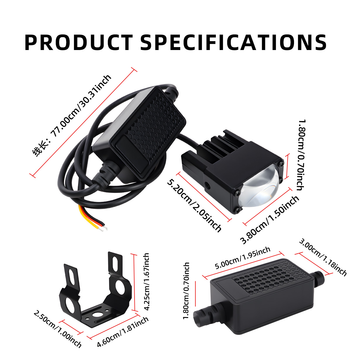 1/2 Pezzi Faro da Lavoro a LED - Industrial Laser Beam recensione e prezzo