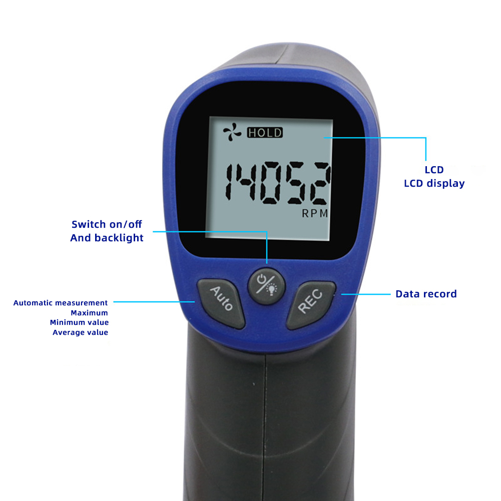 Strumento di prova automatico  - Industrial Laser Tachometer recensione e prezzo