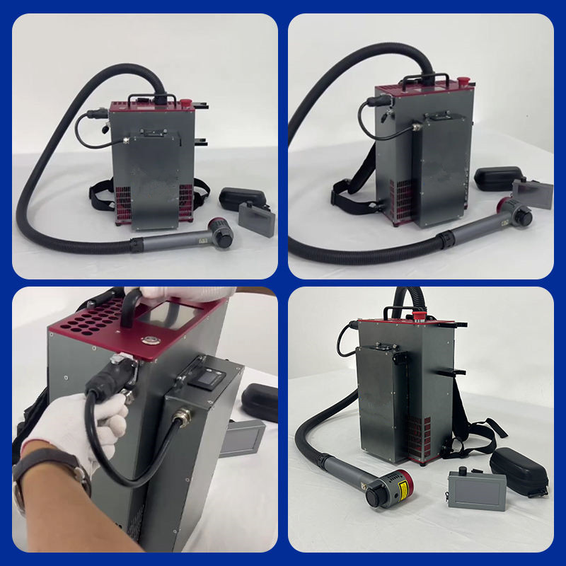Zaino Tipo portatile Pulitore  - Industrial Laser Cleaner Price recensione e prezzo