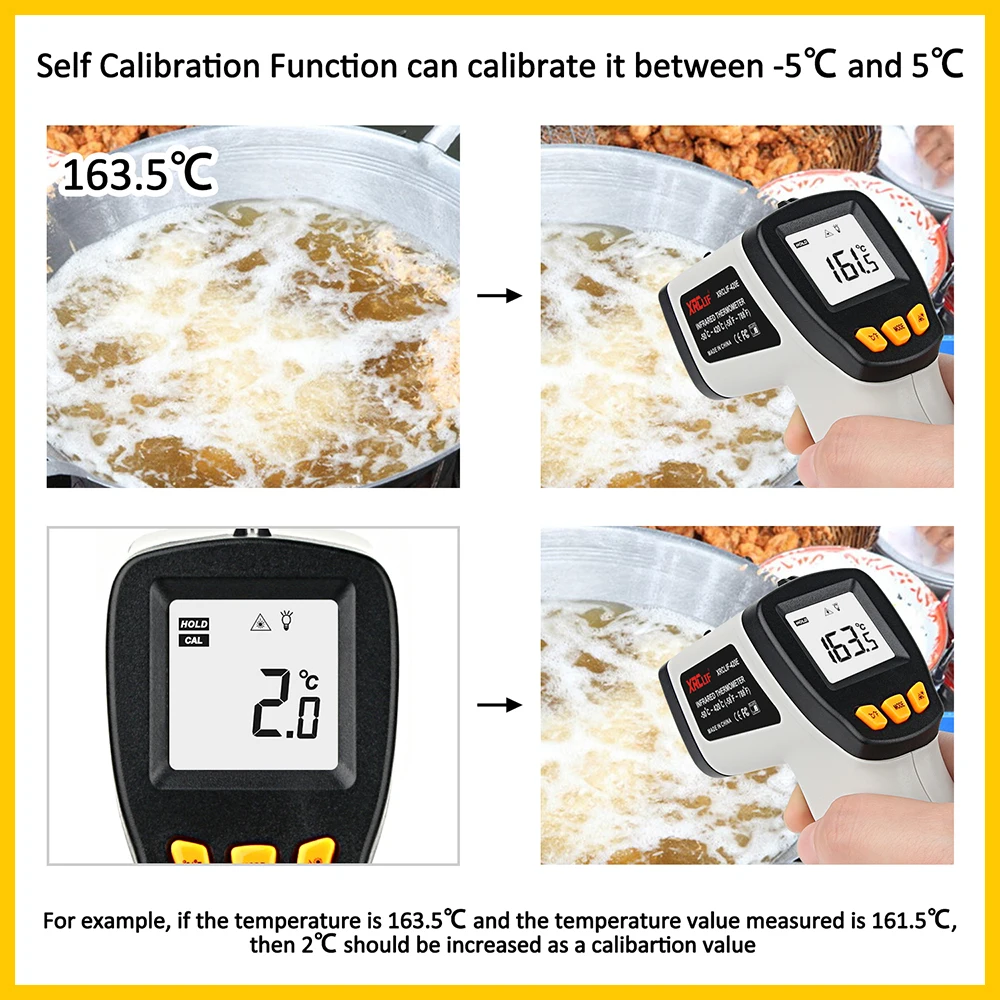 XRCLIF Termometro a infrarossi - Industrial Laser Temperature recensione e prezzo