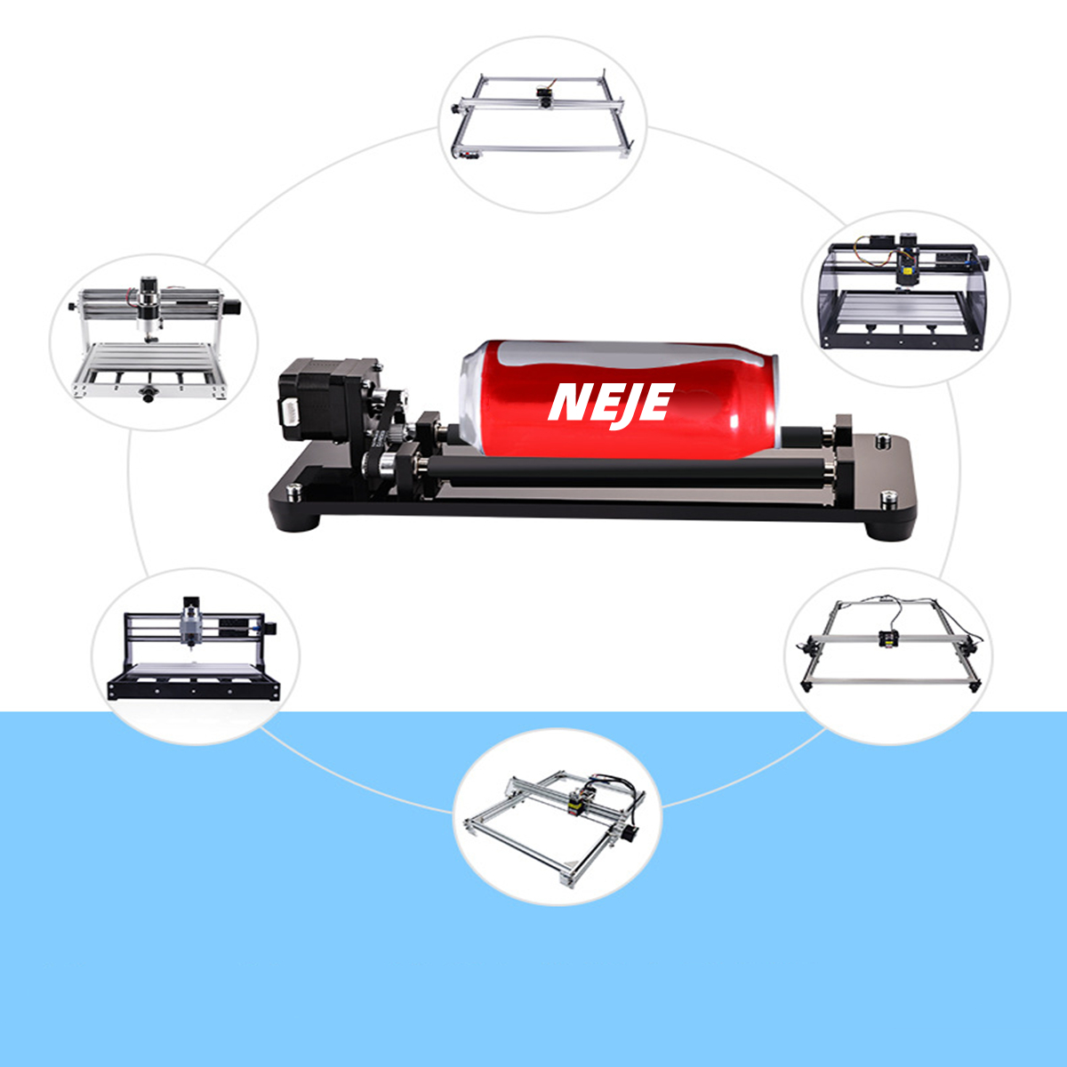 Piattaforma Rotante NEJE per I - Industrial Laser Table recensione e prezzo