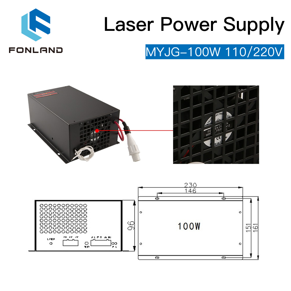 Alimentatore laser CO2 Fonland - Laser Tube Replacement recensione e prezzo