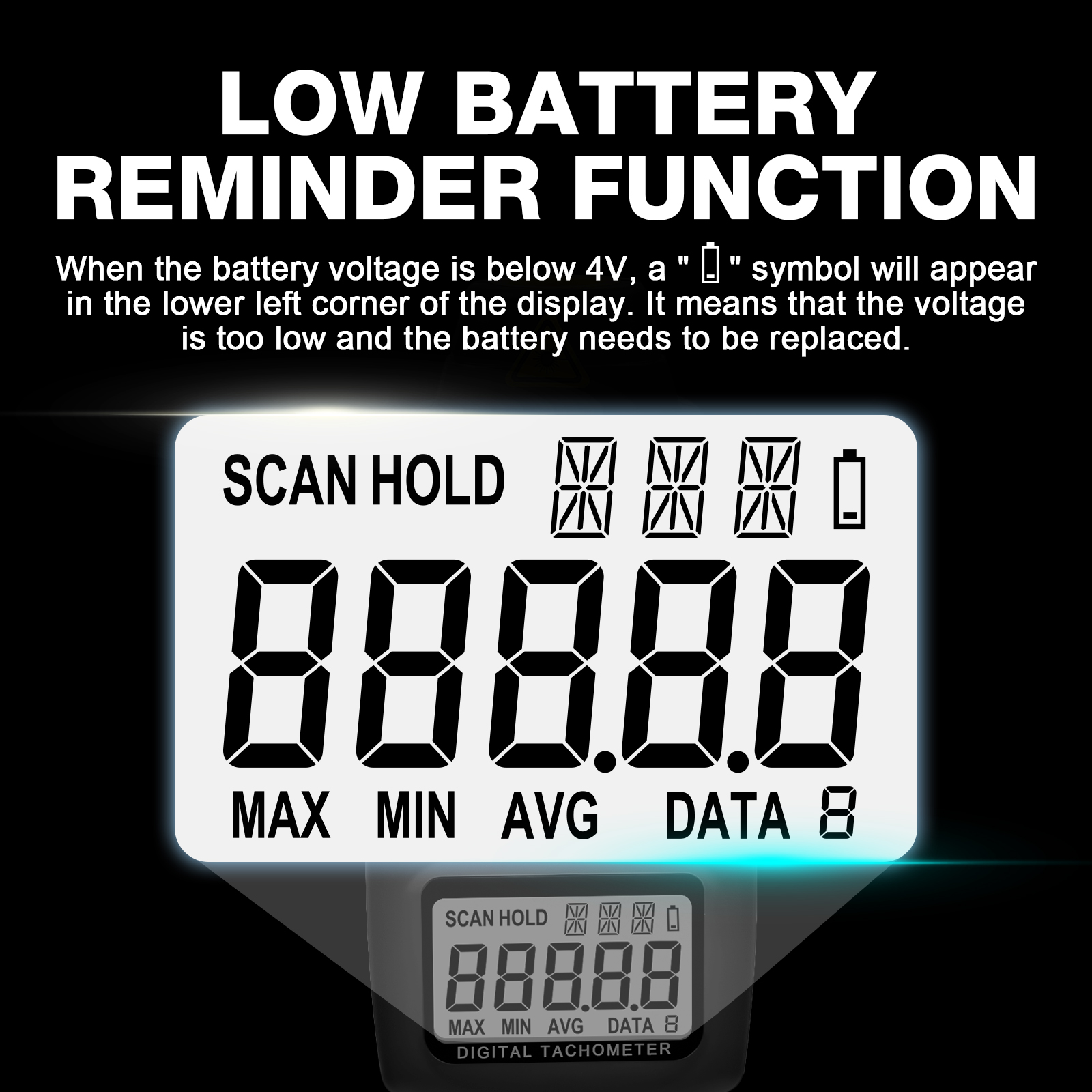 Tachimetro Digitale HP-9236C,  - Industrial Laser Tachometer recensione e prezzo