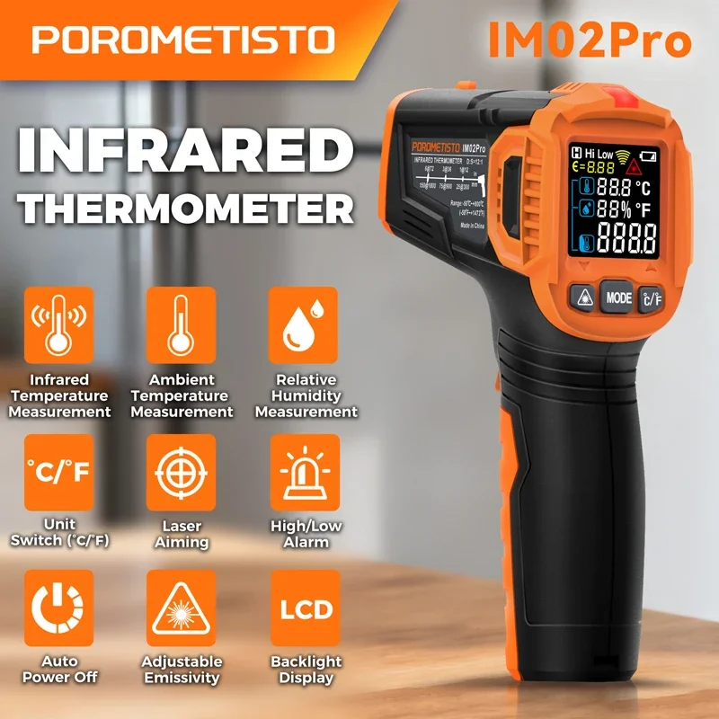 Termometro a Infrarossi -50~38 - Industrial Laser Temperature recensione e prezzo