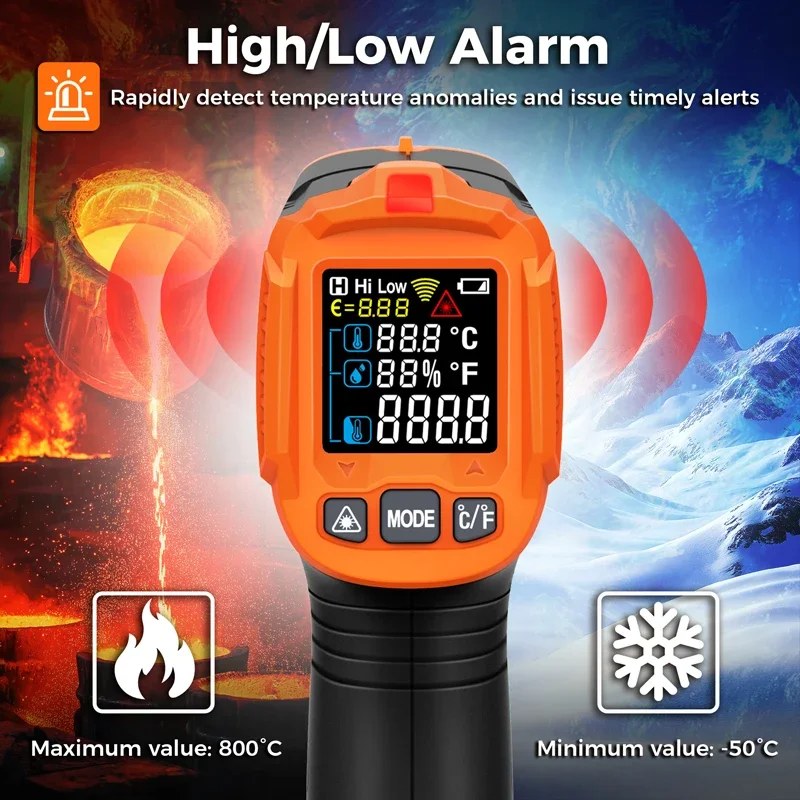 Termometro a Infrarossi -50~38 - Industrial Laser Temperature recensione e prezzo