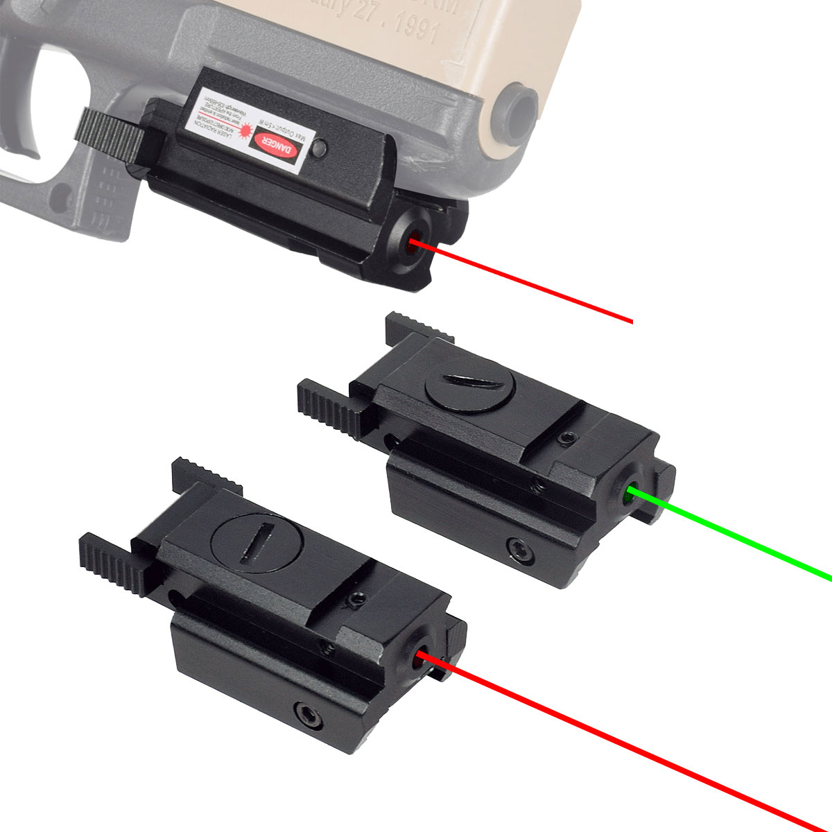 Mirino laser tattico punto ros - Industrial Laser Pointer recensione e prezzo